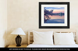 Framed Print, Jefferson Memorial Cherry Trees Blossom Around Tidal Basin