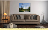 Gallery Wrapped Canvas, Jefferson Memorial St Louis Arch And Reflection