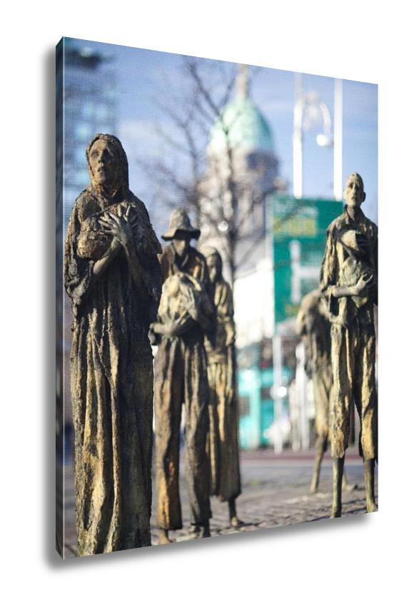 Gallery Wrapped Canvas, Dublin Famine Memorial