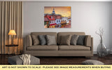 Gallery Wrapped Canvas, Capitol Building Annapolis Maryland Usdowntown View Over Main