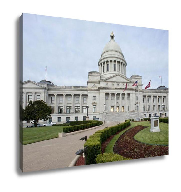 Gallery Wrapped Canvas, Capitol Building State Capital Building If Arkansas