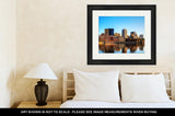 Framed Print, Downtown Of St Paul Mn And Mississippi River