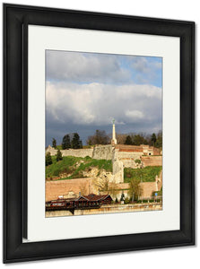 Framed Print, Kalemegdan Fortress In Belgradeserbia