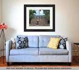 Framed Print, Capitol Building In Colonial Williamsburg Virginia