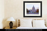 Framed Print, Us Capitol Building