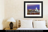 Framed Print, Capitol Building Rhode Island State House Providence Rhode Island