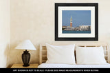 Framed Print, Seaview Of Piazzettsan Marco And Doges Palace Venice