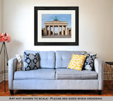 Framed Print, Brandenburger Tor Brandenburg Gate