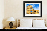 Framed Print, Colosseum Rome Italy