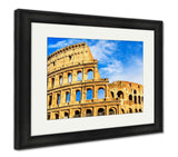 Framed Print, Colosseum Rome Italy