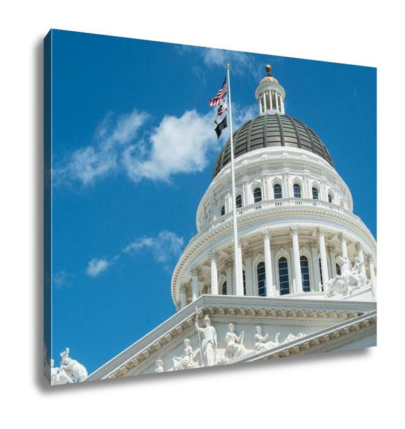 Gallery Wrapped Canvas, Sacramento State Capitol Building Of California