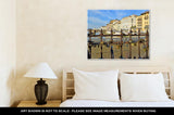 Gallery Wrapped Canvas, Padlocks On Ponte Vecchio Symbolizing Everlasting Love Florence