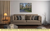 Gallery Wrapped Canvas, Central Park New York City Spring