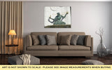 Gallery Wrapped Canvas, Spirit Of Detroit Statue