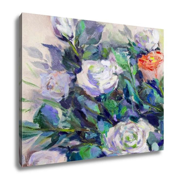 Gallery Wrapped Canvas, Oil Painting Impressionism Style Painting Flower Still Life Painting Art