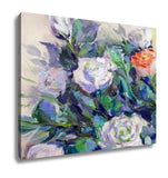 Gallery Wrapped Canvas, Oil Painting Impressionism Style Painting Flower Still Life Painting Art