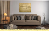 Gallery Wrapped Canvas, Inspirational Quote Words By Paulo Coelho On Old Grunge Backgrou