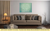 Gallery Wrapped Canvas, Inspirational Quote