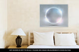 Gallery Wrapped Canvas, Raster Version Of Glass Glossy Sphere Abstract
