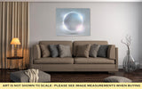 Gallery Wrapped Canvas, Raster Version Of Glass Glossy Sphere Abstract