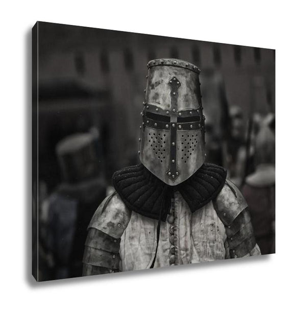 Gallery Wrapped Canvas, Medieval Knights Before The Battle