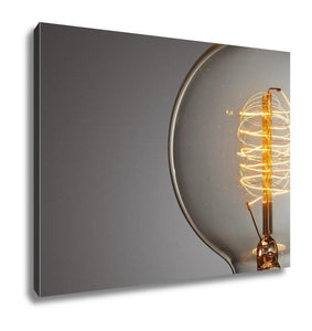 Gallery Wrapped Canvas, Light Bulb