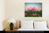 Gallery Wrapped Canvas, Lotus Flower In Sunset