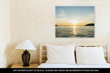 Gallery Wrapped Canvas, Sunrise Sunset At Sea Wallpaper