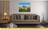 Gallery Wrapped Canvas, Neuschwanstein Castle In The Bavarian Alps Germany