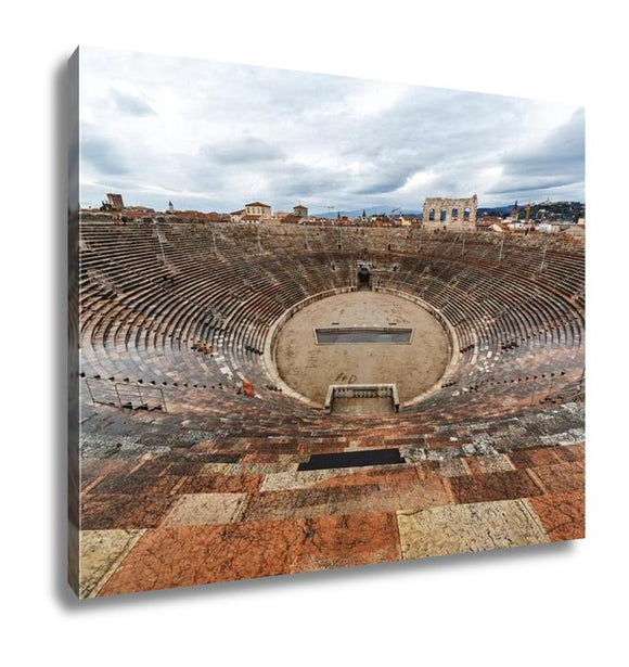 Gallery Wrapped Canvas, Arena Di Verona The Roman Amphitheatre Of Verona Interior View