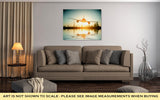 Gallery Wrapped Canvas, Dubai Plane Flies On Beautiful Beach Se United Arab Emirates