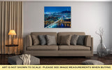 Gallery Wrapped Canvas, Seoul South Korea Skyline At Night