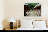 Gallery Wrapped Canvas, Korean Village In Summer By Eyes Of Tourist