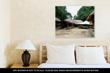 Gallery Wrapped Canvas, Korean Village In Summer By Eyes Of Tourist
