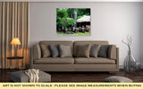 Gallery Wrapped Canvas, Korean Village In Summer By Eyes Of Tourist