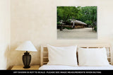 Gallery Wrapped Canvas, Korean Village In Summer By Eyes Of Tourist