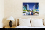 Gallery Wrapped Canvas, Cheonggyecheon In Seoul City