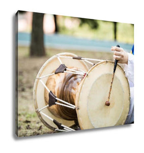 Gallery Wrapped Canvas, Janggu Traditional Musical Instrument Of Korea Drum