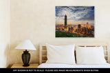 Gallery Wrapped Canvas, Taipei Taiwan Evening Skyline