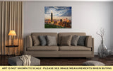 Gallery Wrapped Canvas, Taipei Taiwan Evening Skyline