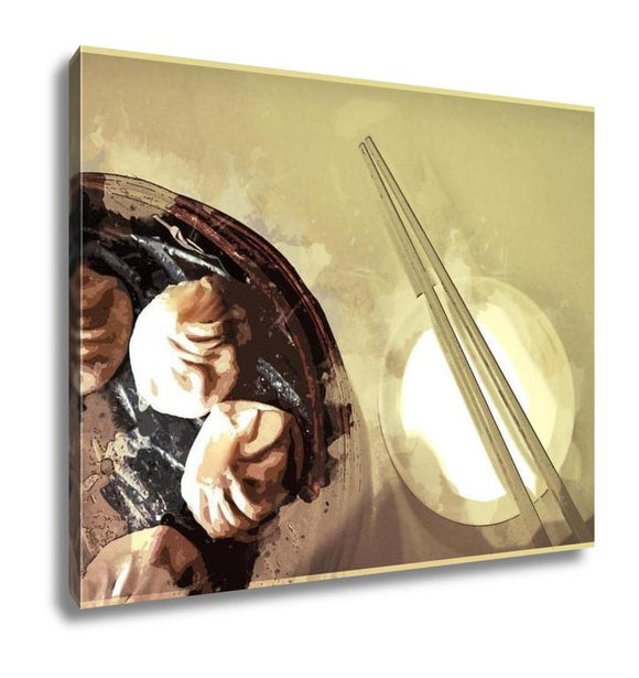 Gallery Wrapped Canvas, Traditional Chinese Food