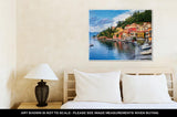 Gallery Wrapped Canvas, Town Of Menaggio On Lake Como Milan Italy