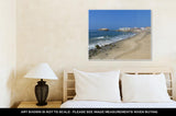Gallery Wrapped Canvas, Sandy Beach Of Punta Hermosa In Peru