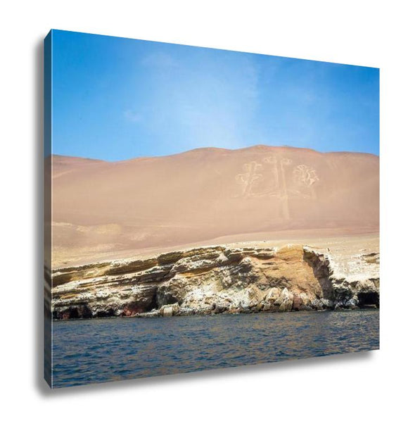 Gallery Wrapped Canvas, Nice Landscape In Paracas National Park