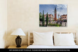 Gallery Wrapped Canvas, Italy Pavilion Epcot Center