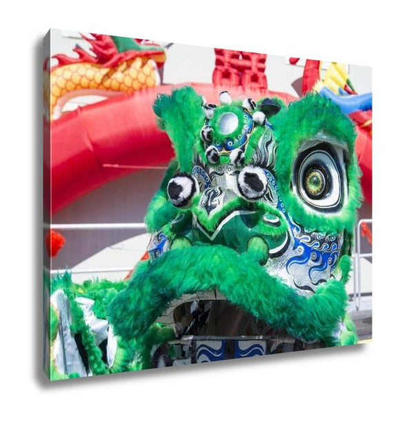 Gallery Wrapped Canvas, Chinese Lion