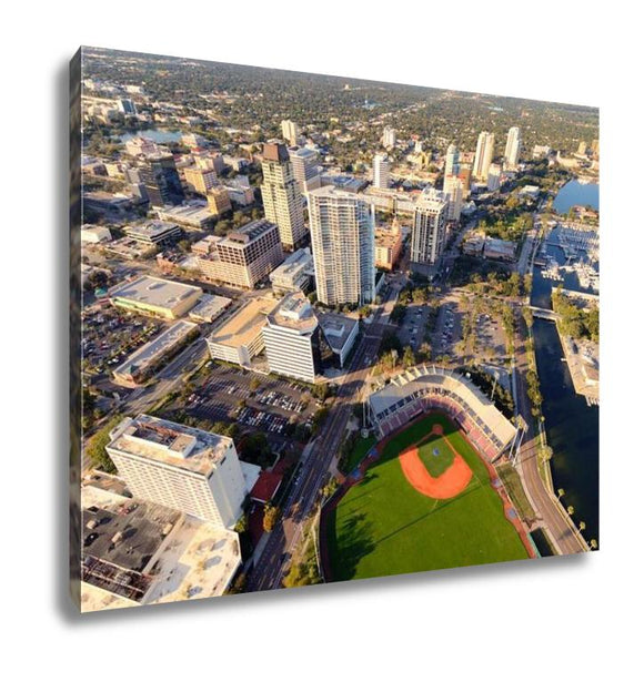 Gallery Wrapped Canvas, Aerial View Of St Petersburg Florida