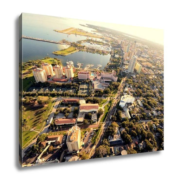 Gallery Wrapped Canvas, Aerial View Of St Petersburg Florida