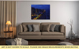 Gallery Wrapped Canvas, Fort Lauderdale Night View Florida