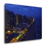 Gallery Wrapped Canvas, Fort Lauderdale Night View Florida